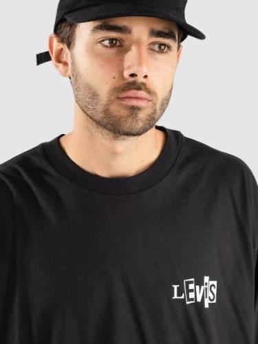 Levi's Skate Graphic Box Langærmet t-shirt sort
