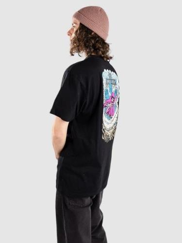 Santa Cruz Grim Ripper Strip T-shirt sort