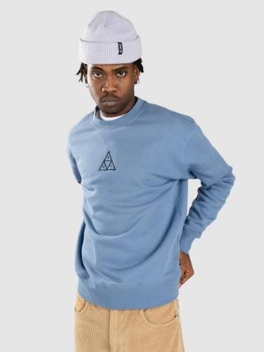 HUF Set Triple Triangle Crewneck Sweater blå