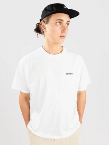 Carhartt WIP Script Embroidery T-shirt hvid
