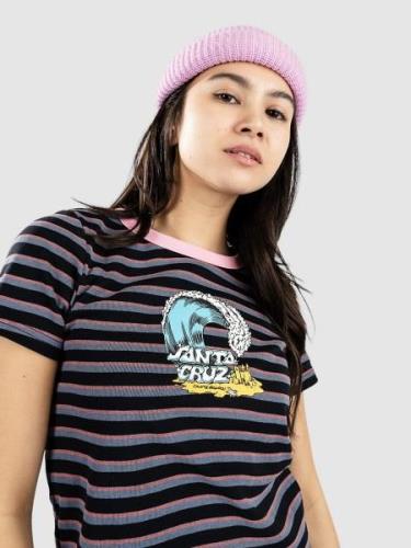 Santa Cruz Onshore Front T-shirt sort