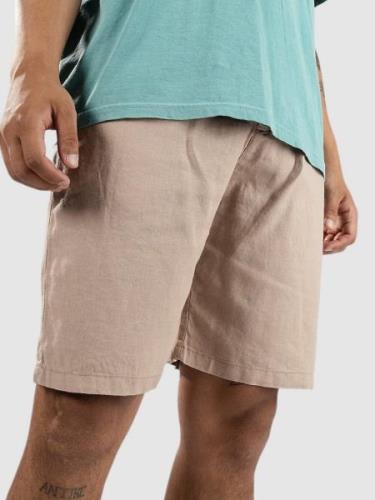 Denim Project Long Linen Shorts brun