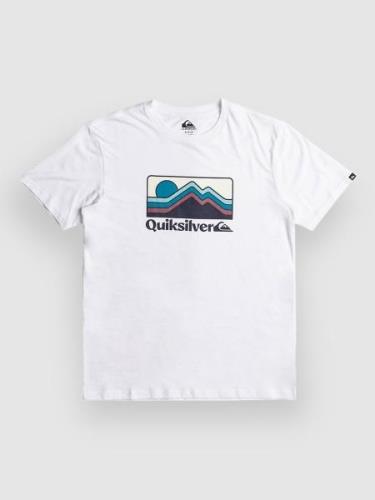 Quiksilver Gradient Mountains T-shirt hvid