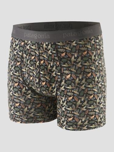 Patagonia Essential Boxer Briefs - 3 In Boksershorts sort