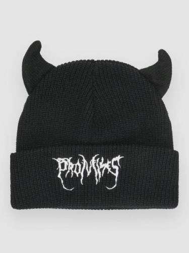 Broken Promises Horn Beanie sort