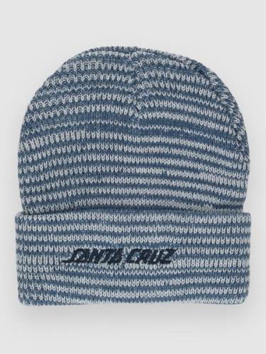 Santa Cruz Strip Marl Beanie blå