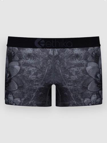 Ethika Floral Leather Undertøj sort