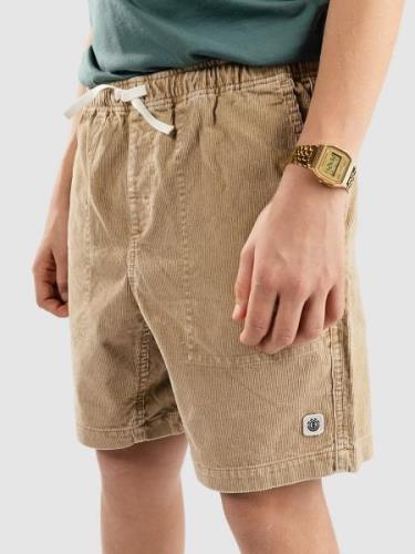 Element Cairn Cord Shorts gul