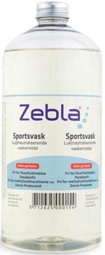 Zebla Sportsvask 500 Ml U/ Parfume Unisex Fitnessudstyr Gennemsigtig 5...