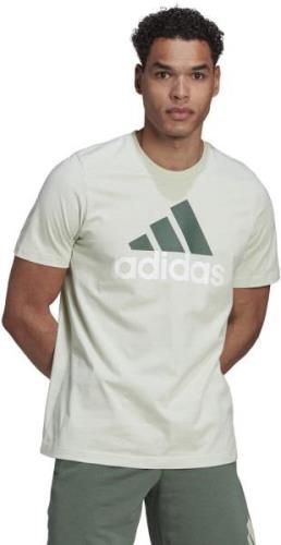 Adidas Essentials Big Logo Tshirt Herrer Tøj Hvid L