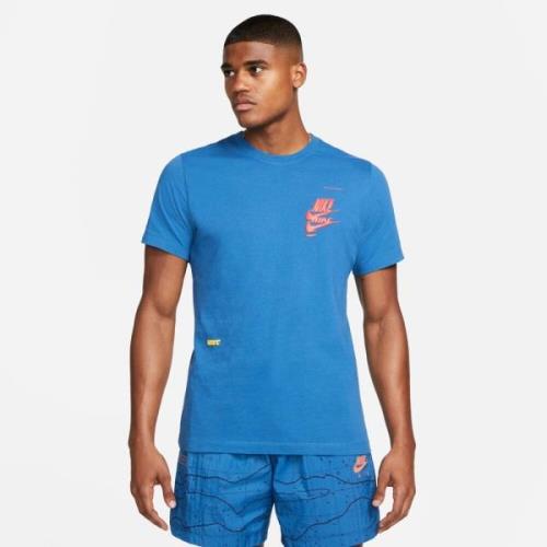 Nike Sportswear Tshirt Herrer Kortærmet Tshirts Blå S