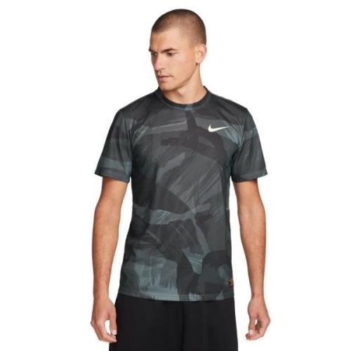 Nike Drifit Camo Print Tshirt Herrer Tøj Sort M