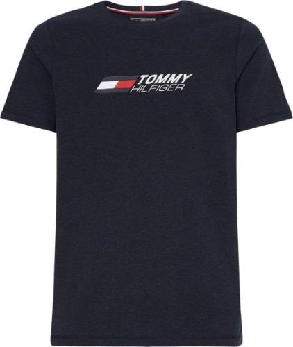 Tommy Hilfiger Sport Logo Tshirt Herrer Tøj Blå M