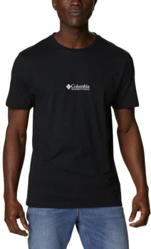 Columbia Csc Basic Logo Tshirt Herrer Kortærmet Tshirts Sort S