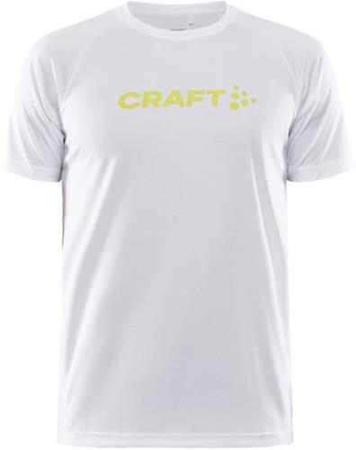 Craft Core Unify Logo Løbe Tshirt Herrer Tøj Hvid 2xl
