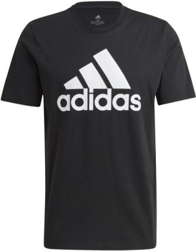 Adidas Essentials Big Logo Tshirt Herrer Kortærmet Tshirts Sort M