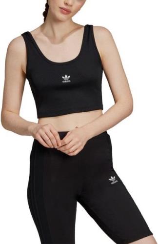 Adidas Cropped Top Damer Toppe Sort 40