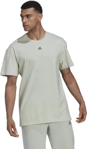 Adidas Essentials Feelvivid Drop Shoulder Tshirt Herrer Tøj Hvid S