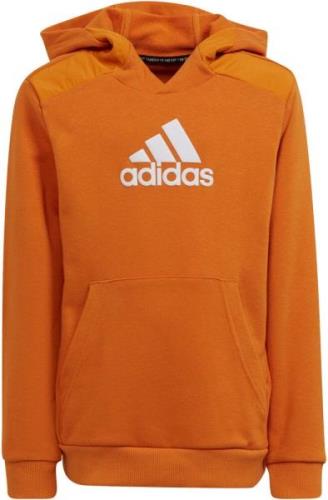 Adidas Badge Of Sport Logo Hættetrøje Unisex Spar2540 Orange 128
