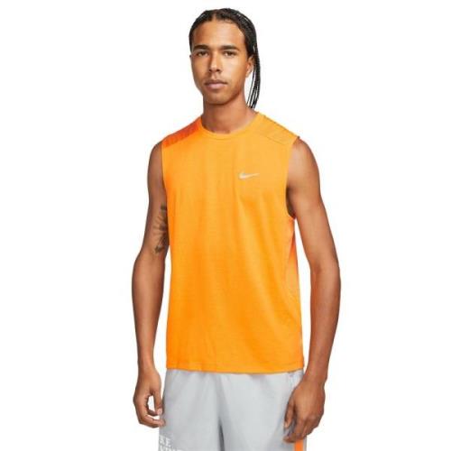 Nike Drifit Run Division Rise Tank Top Herrer Tøj Orange 2xl