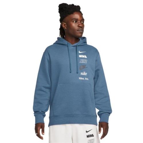 Nike Club Fleece+ Hættetrøje Herrer Tøj Blå 2xl
