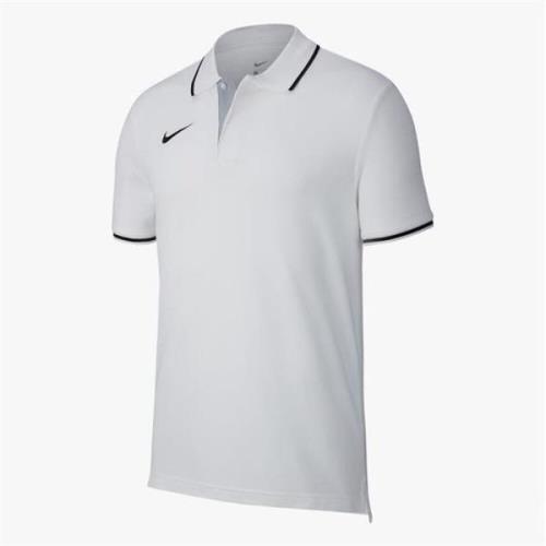 Nike Club19 Soccer Polo Herrer Tøj Hvid S