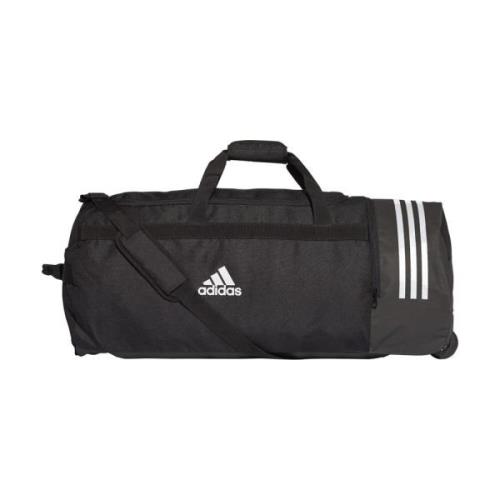 Adidas 3s Duffelbag Med Hjul Unisex Sportstasker Og Rygsække Sort Xl