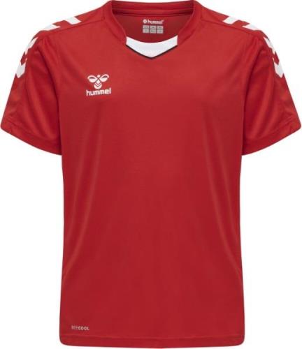 Hummel Core Xk Poly Trænings Tshirt Unisex Kortærmet Tshirts Rød 140