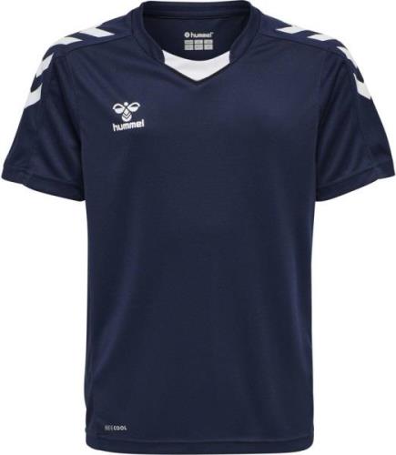 Hummel Core Xk Poly Trænings Tshirt Unisex Kortærmet Tshirts Blå 116
