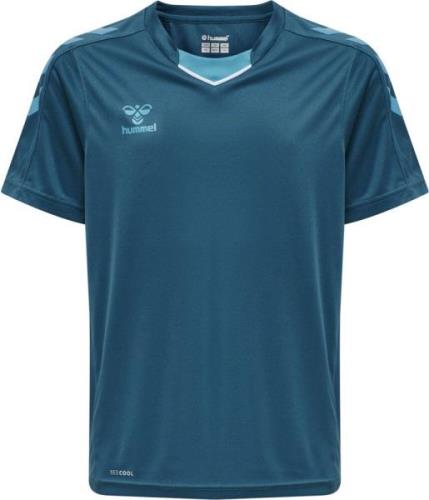 Hummel Core Xk Poly Trænings Tshirt Unisex Tøj Blå 128