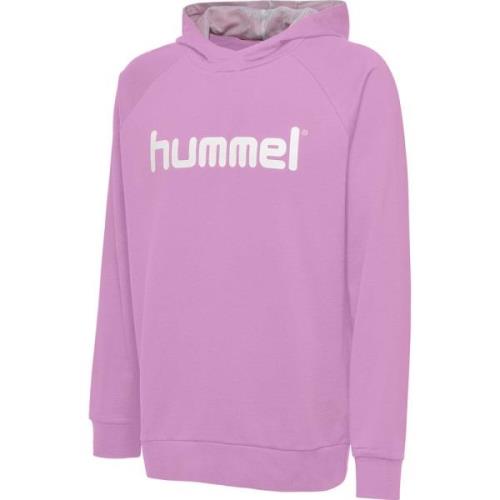 Hummel Go Logo Hættetrøje Unisex Hoodies Og Sweatshirts Lilla 164
