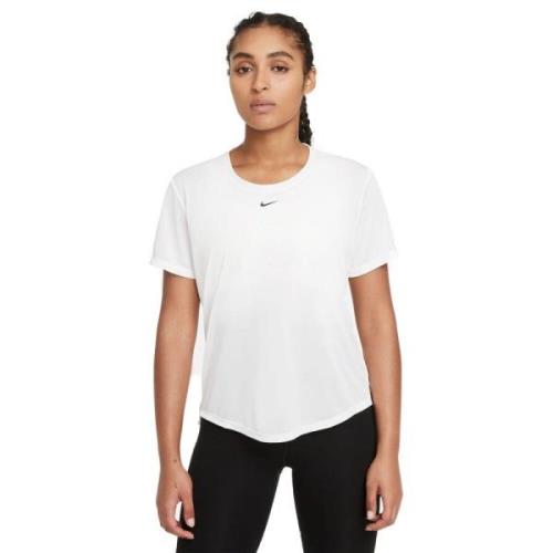 Nike Drifit One Trænings Tshirt Damer Tøj Hvid M