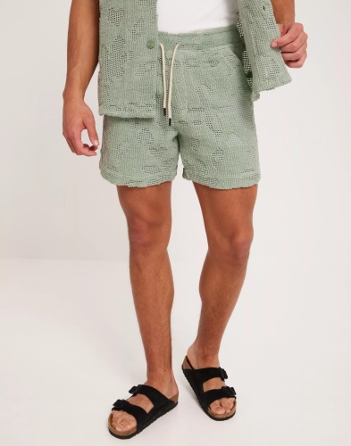 OAS Crochet Shorts Shorts Green