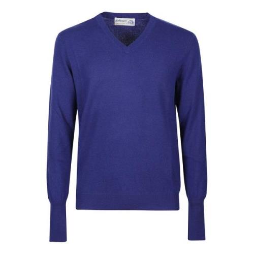 Velvet V-Hals Sweater
