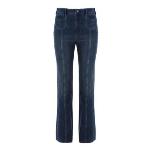 Ribbet Corduroy Flare Jeans