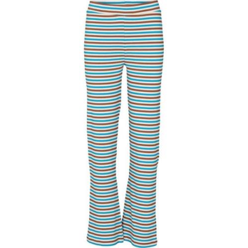 Basic Apparel - Ludmilla Wide Pants GOTS - Hawaiian Surf / Birch / Emp...