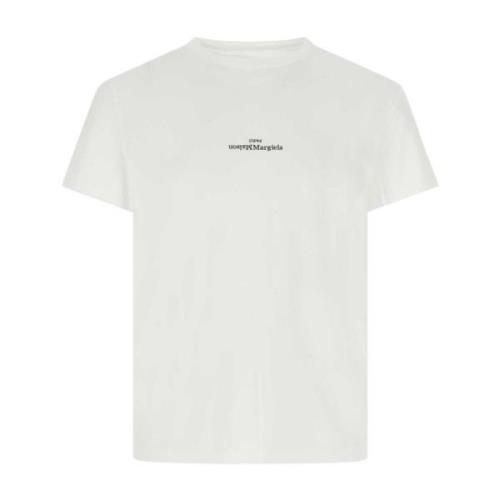 Hvid bomuld T-shirt