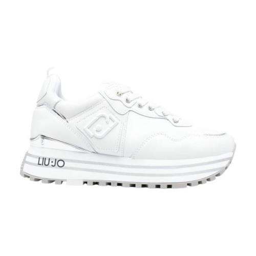 Elegante hvide damesneakers