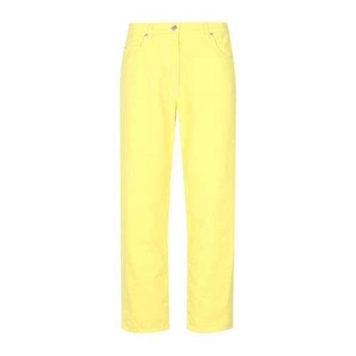MSGM Trousers Yellow