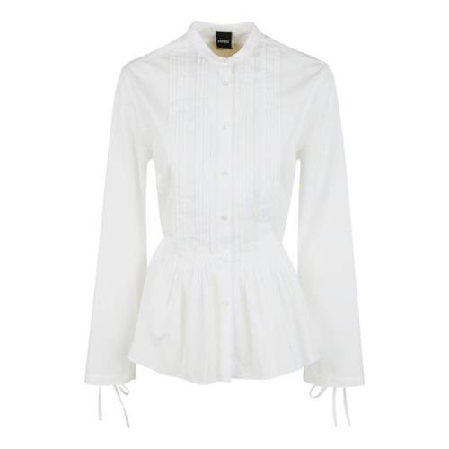 Hvid Skjorte med Lethed