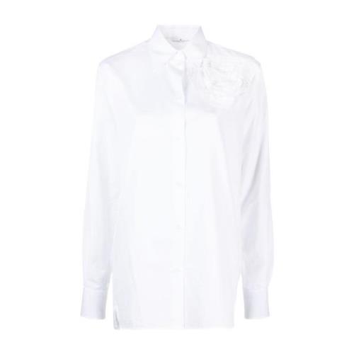 Stilfuld Hvid Skjorte til Kvinder