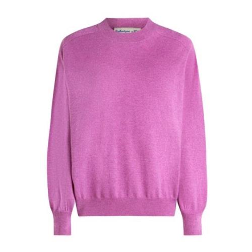 R Neck Pullover Sweater