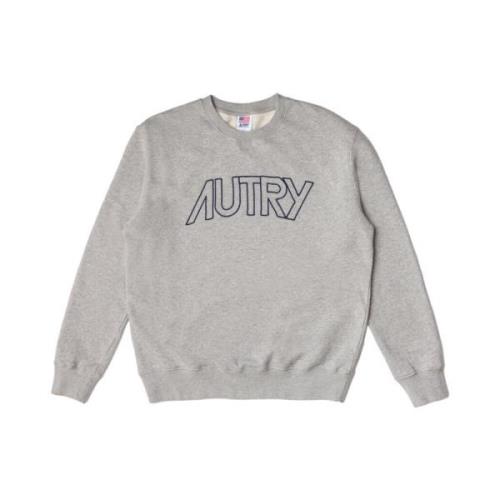 Melange Crewneck Sweatshirt til Mænd