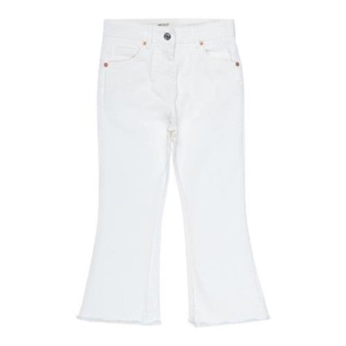 Hvide Flare Jeans til Børn