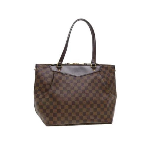 Pre-owned Canvas louis-vuitton-tasker