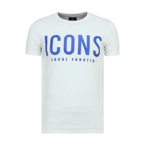 T Shirt ICONS Print - Herretrøjer Nye - 6361W