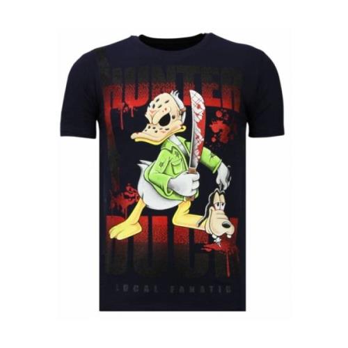Hunter Duck Rhinestone - Herre T-shirt - 13-6225N