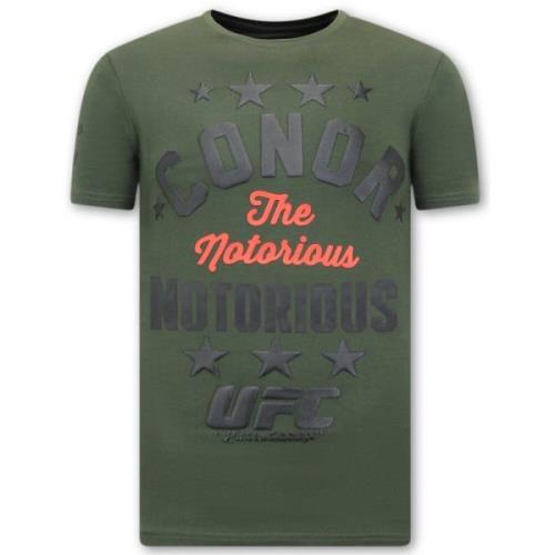 The Notorious Conor Print Skjorte Mænd - UFC - Grøn