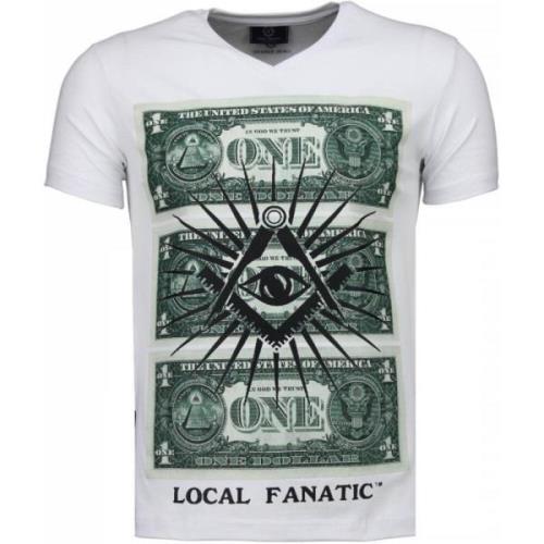 One Dollar Eye Black Stones - Herre T-shirt - 4302W