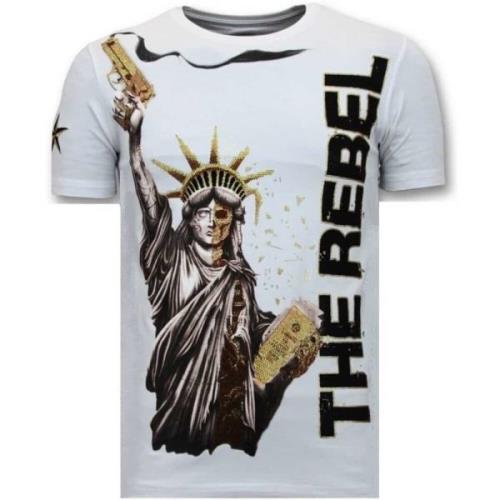 Eksklusiv Herre T-shirt - The Rebel - 11-6387W
